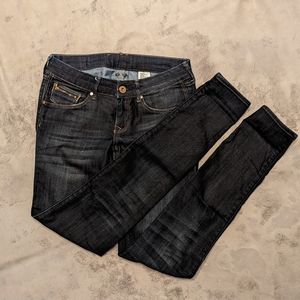 H&M Low Waist Dark Denim Skinny Jeans Sz.28/34